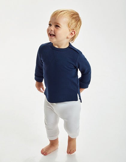 Babybugz Økologisk Bluse med Broderet V-Detalje.