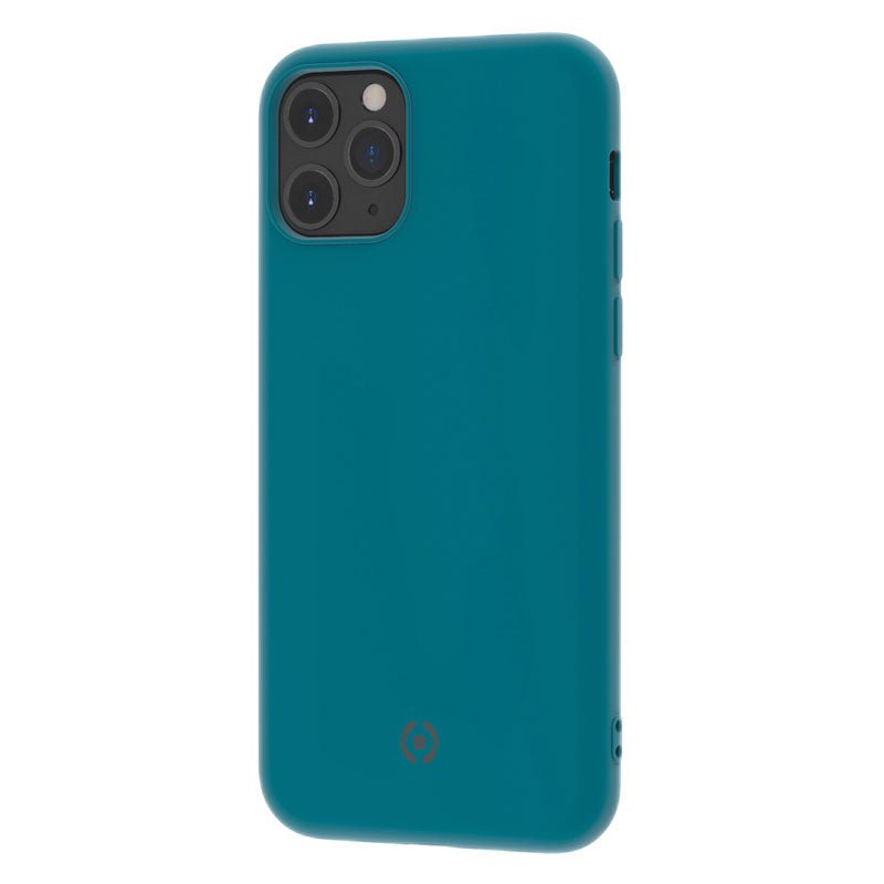 Celly Leaf iPhone 11 Pro TPU Cover, Blå - HjemTek