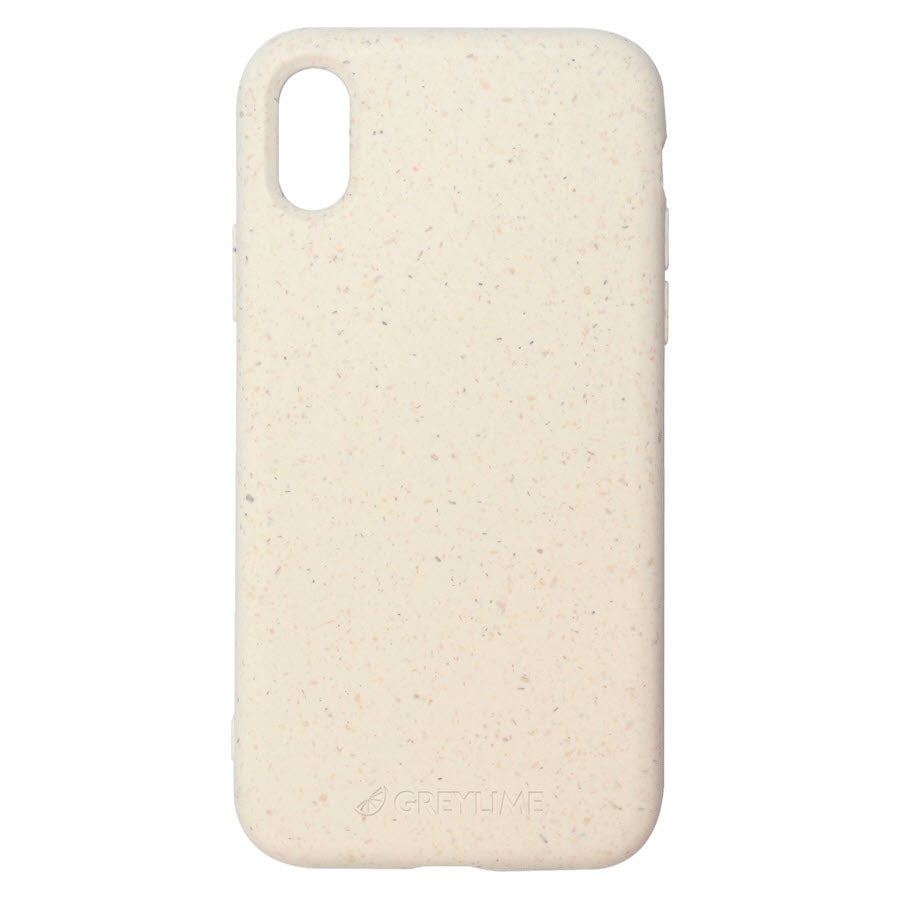 GreyLime iPhone X/XS Biodegradable Cover Beige -  fra GreyLime - nu kun 189 kr. Hos HjemTek 