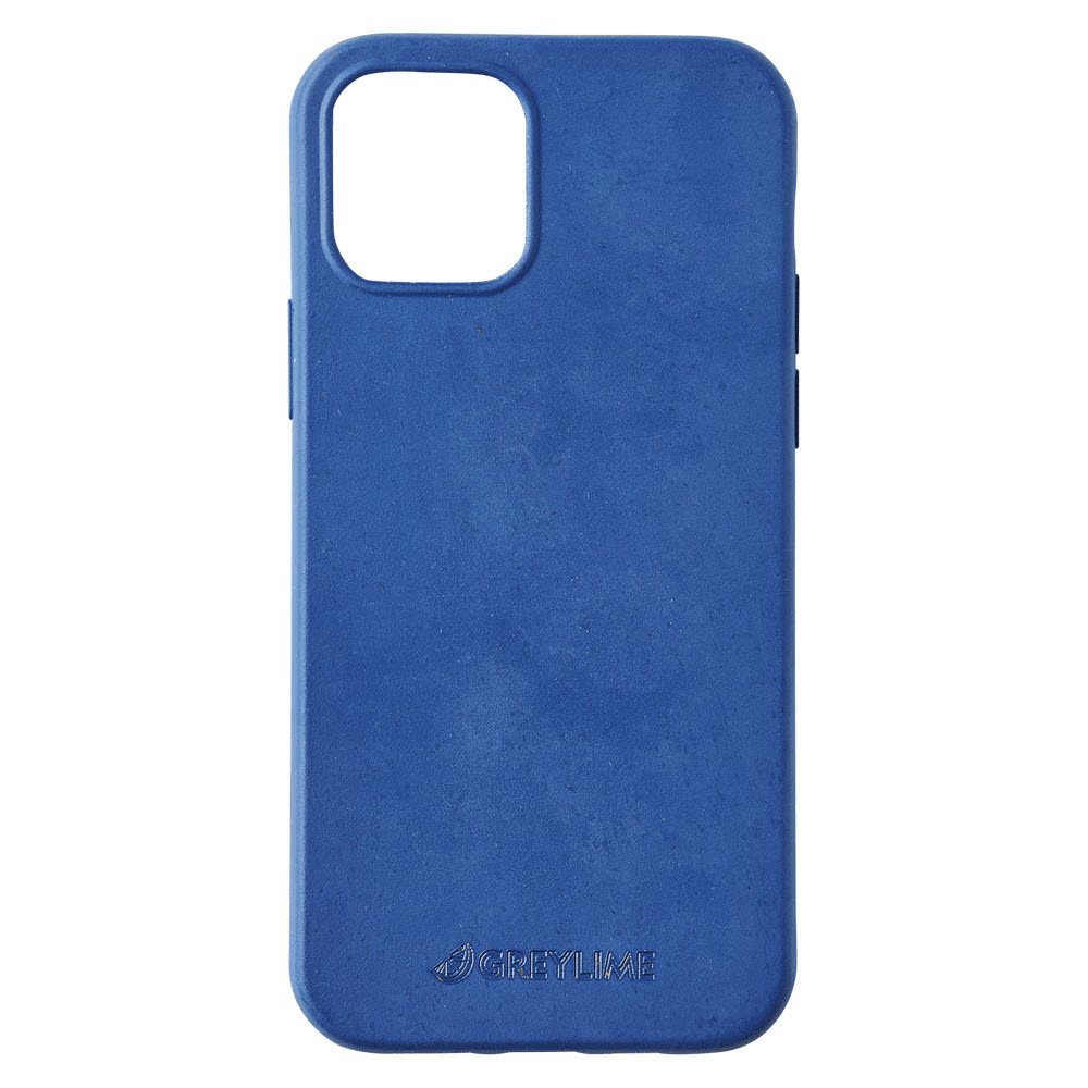 GreyLime iPhone 12/12 Pro Biodegradable Cover Mørkeblå -  fra GreyLime - nu kun 189 kr. Hos HjemTek 