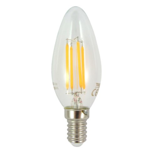 Trixline LED E14 5W C35 - FILAMENT - HjemTek